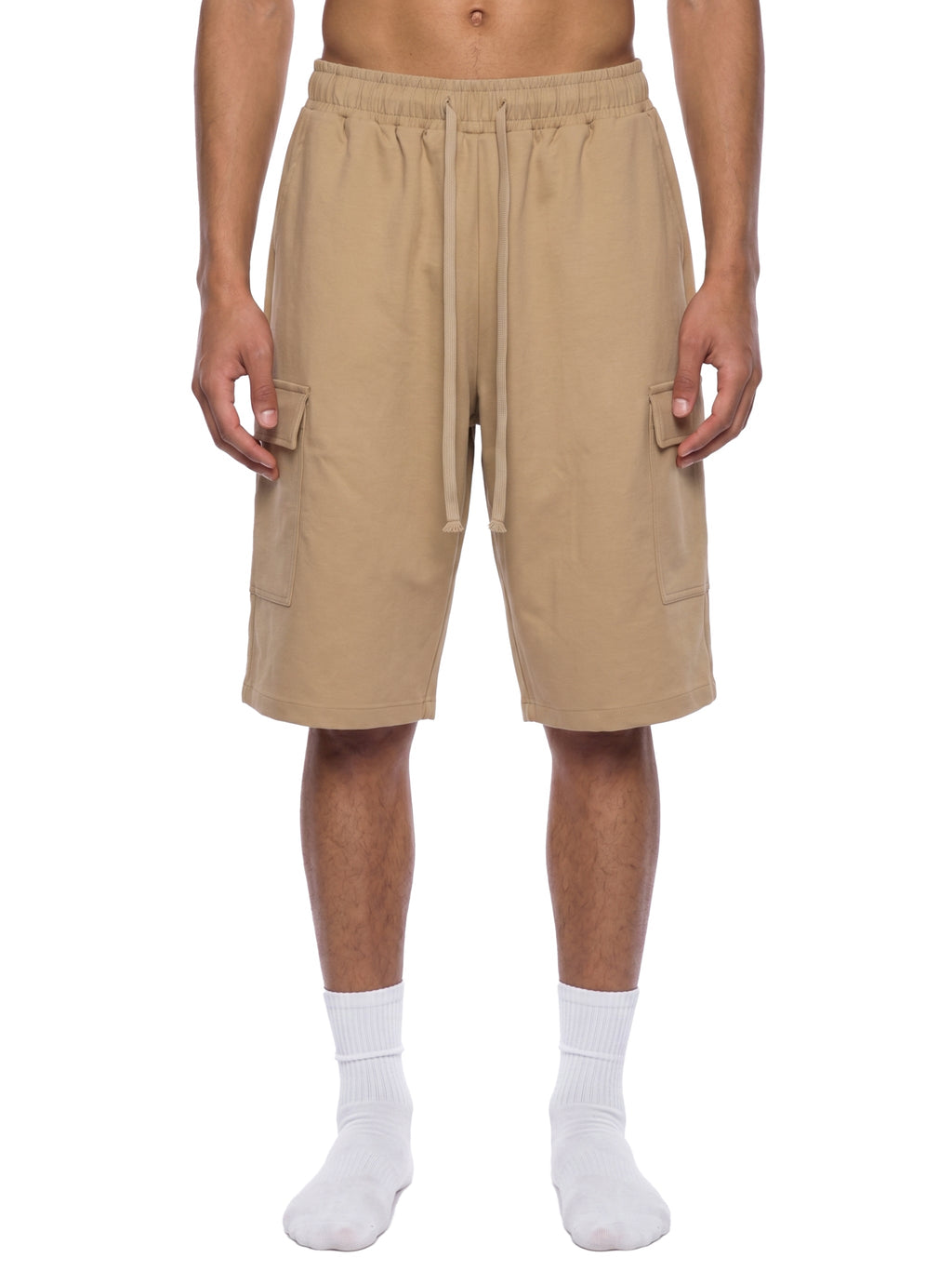 Unisex Drawstring Cargo Shorts