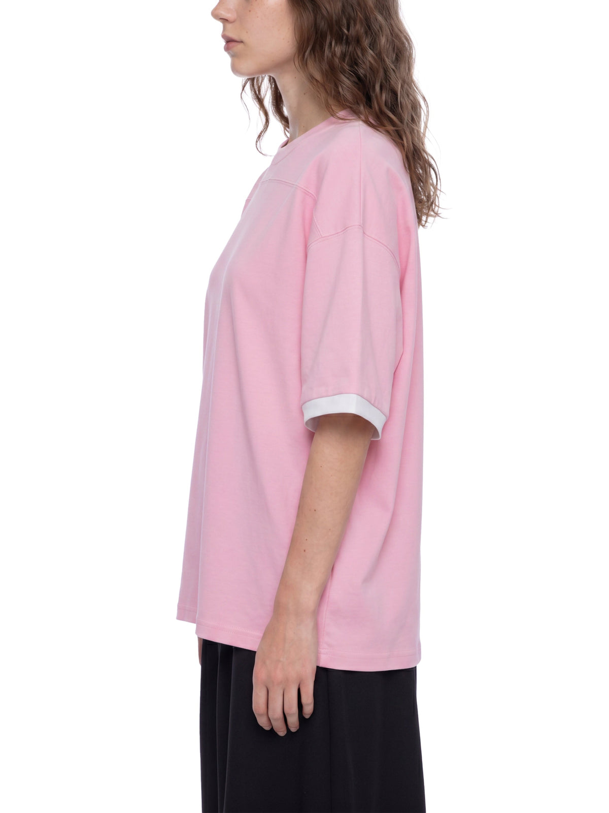 Unisex Colour Block Drop Shoulder T-Shirt