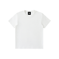 White Men's Bodycon Ribbed Crop Top front view