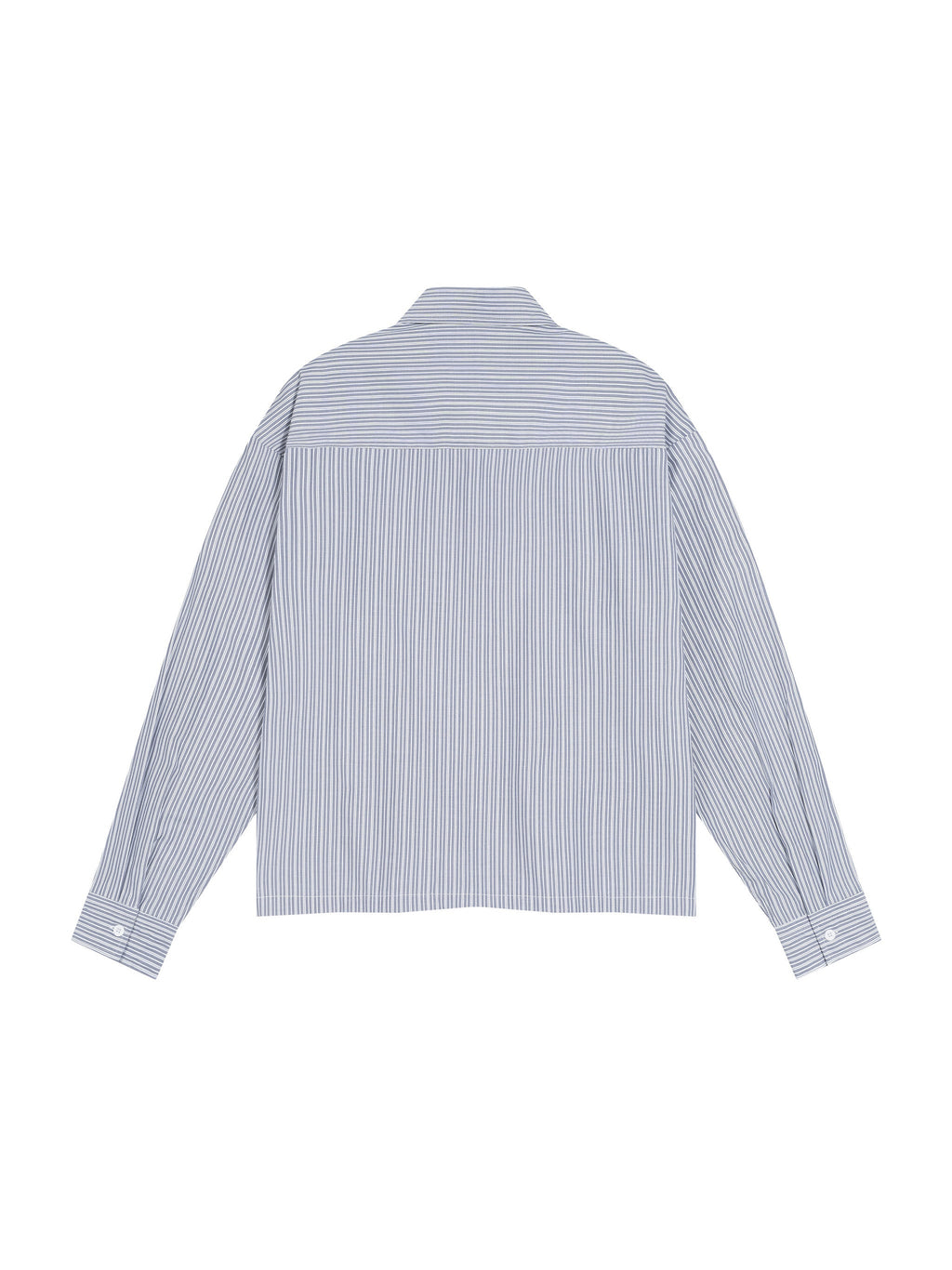 Unisex Boxy Striped Shirt