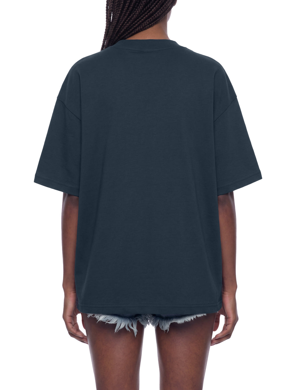 Unisex Oversized Piping Henley T-Shirt