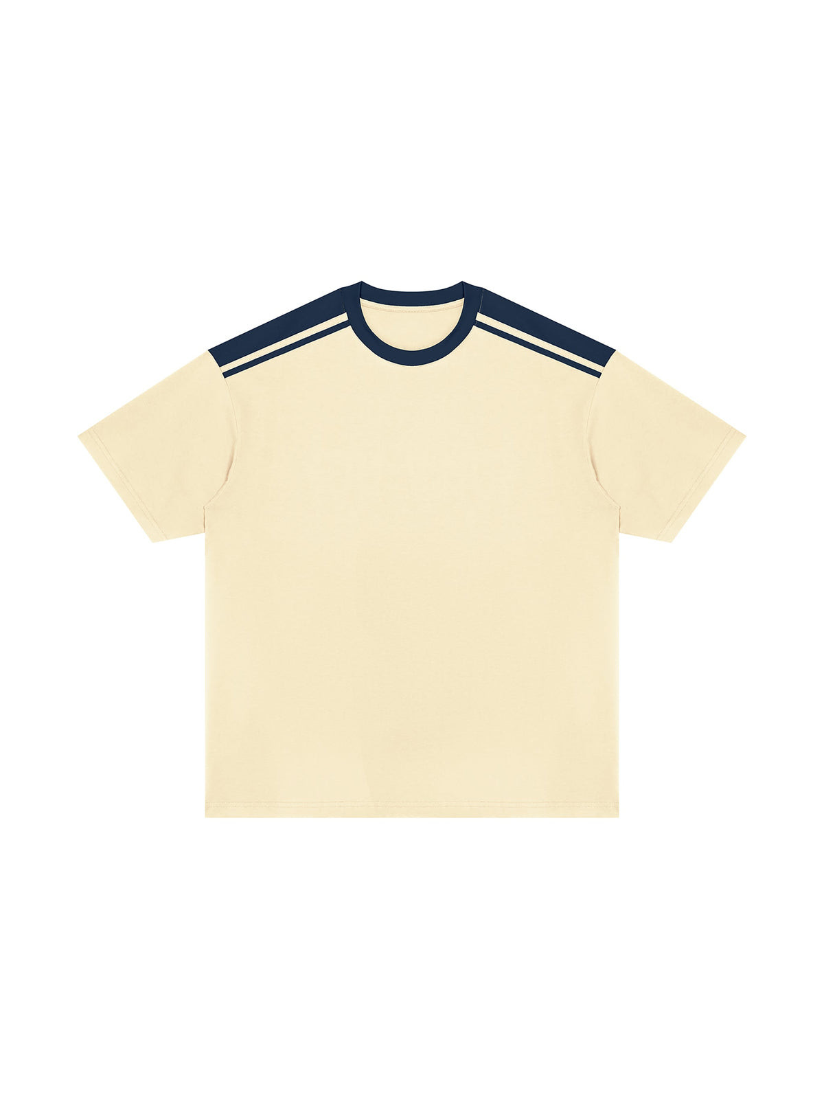 Unisex Color Block Loose T-Shirt