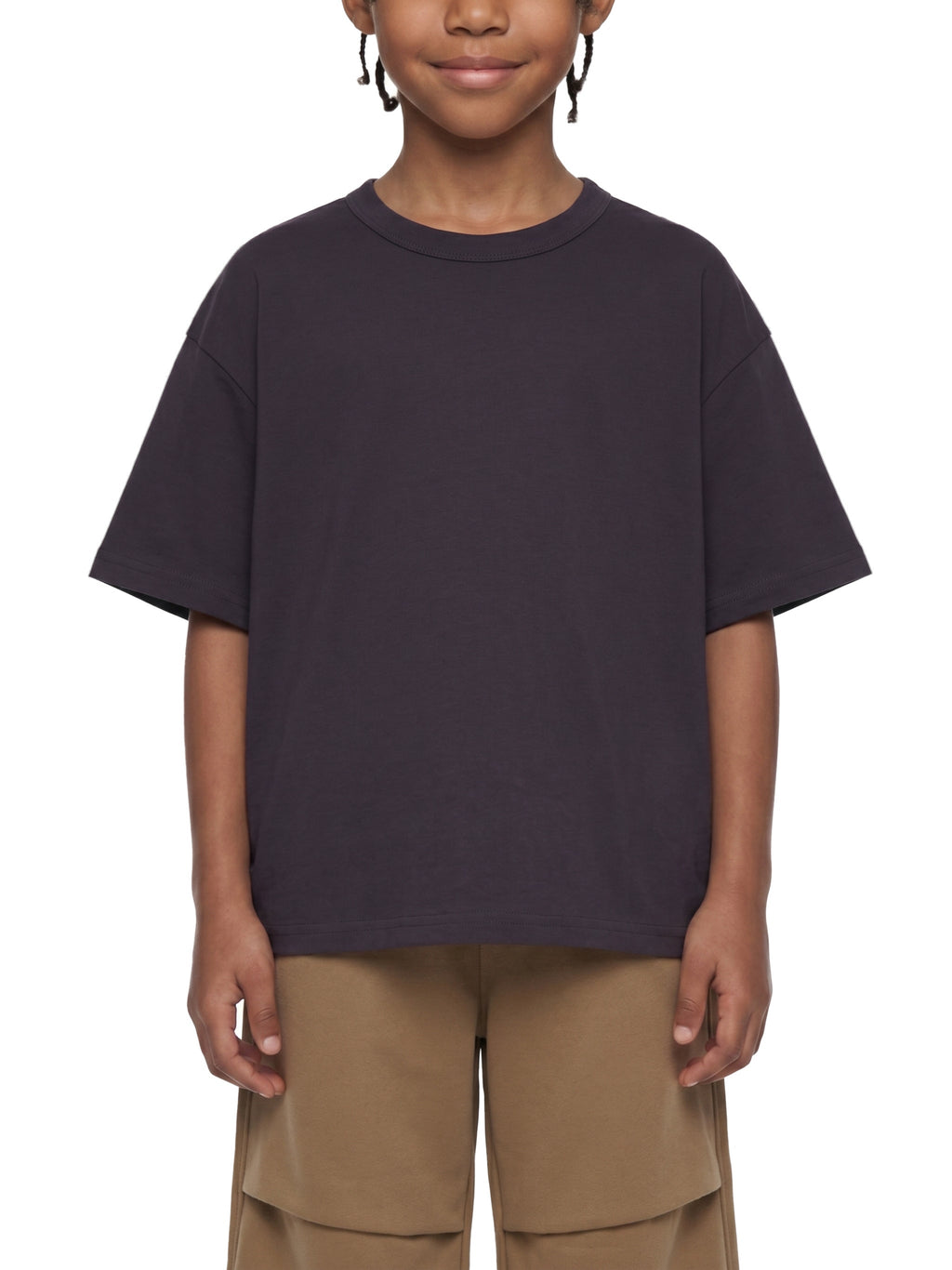 Kids' Loose-Fit Drop-Shoulder T-Shirt