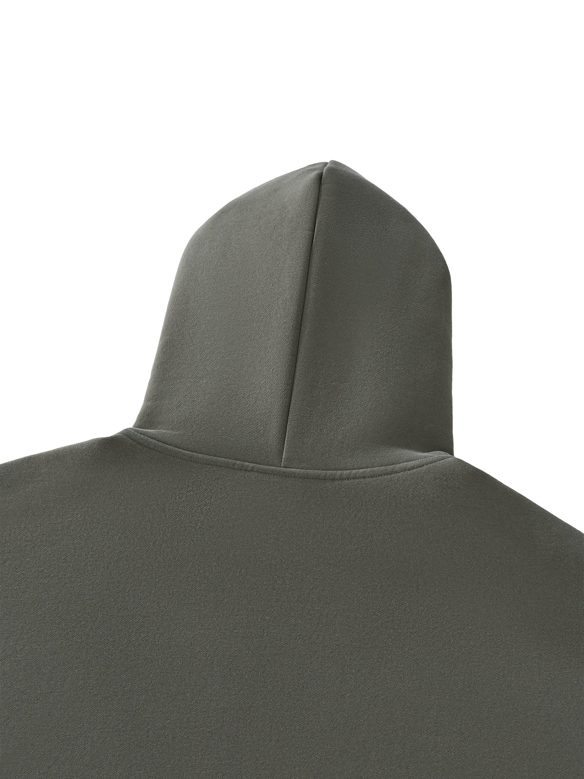 Unisex Boxy Piping Fleece Hoodie
