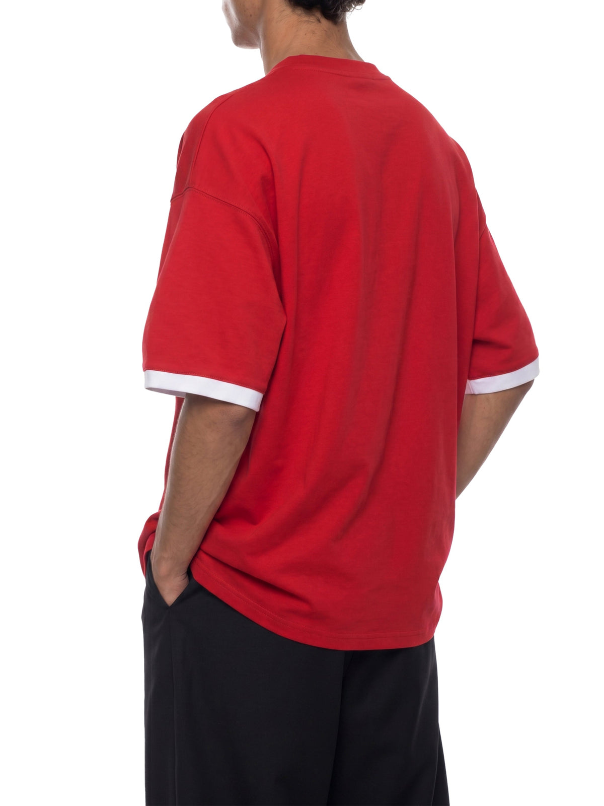 Unisex Colour Block Drop Shoulder T-Shirt