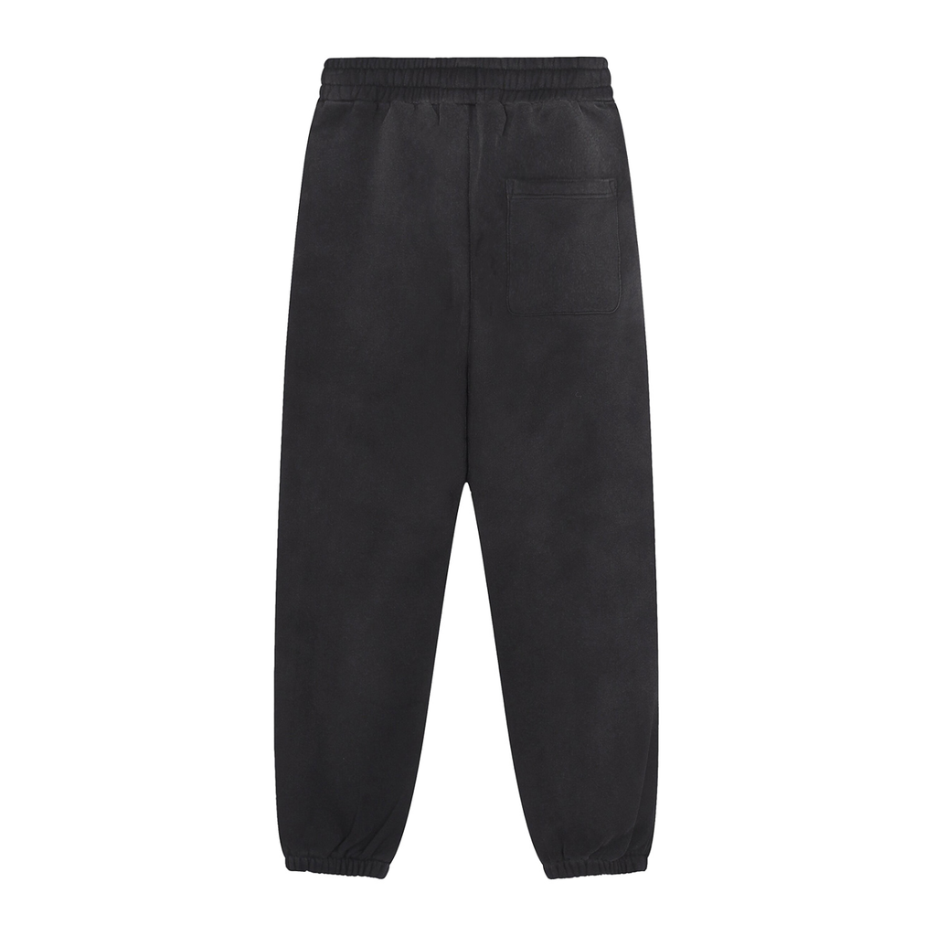 Unisex Sun-Fade Contrast-Tape Fleece Jogger Sweatpants product image