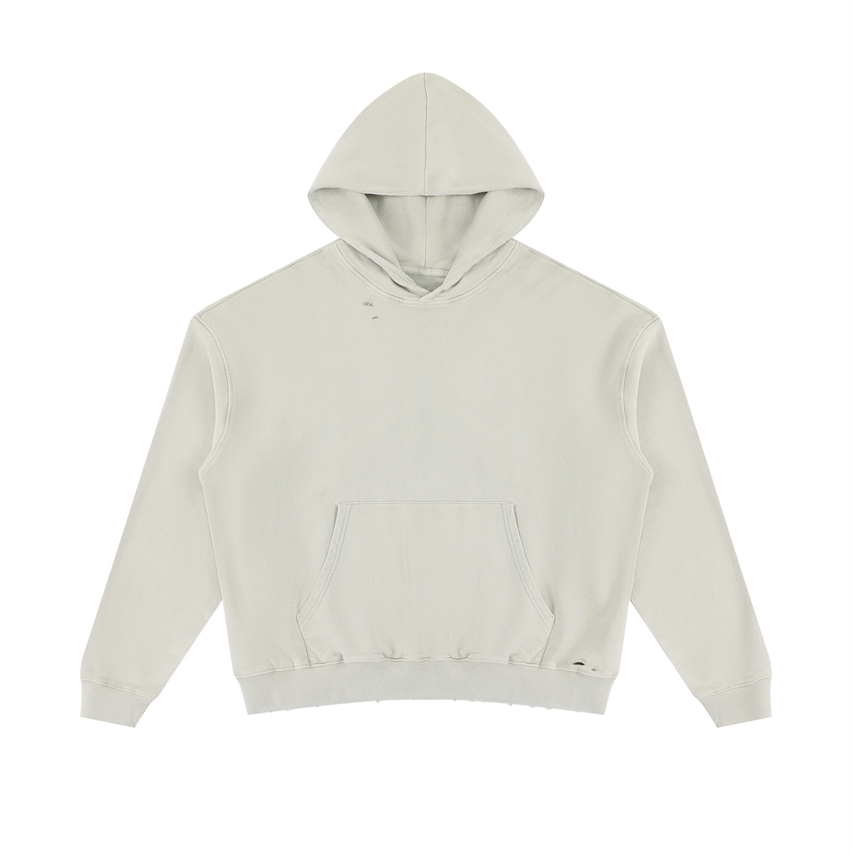 Unisex Mineral Wash Distressed Hoodie