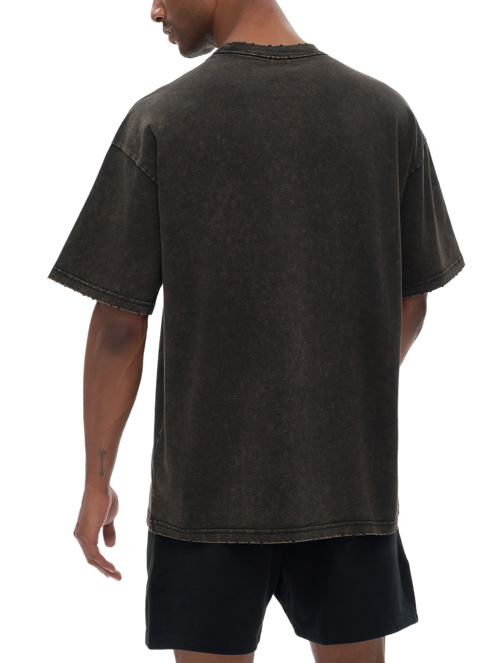 Vintage Washed Frayed Edge T-Shirt