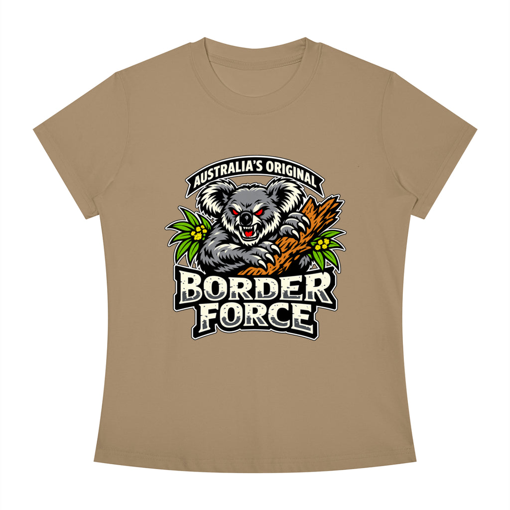 Drop Bear Women's Slim Fit Crewneck T-Shirt