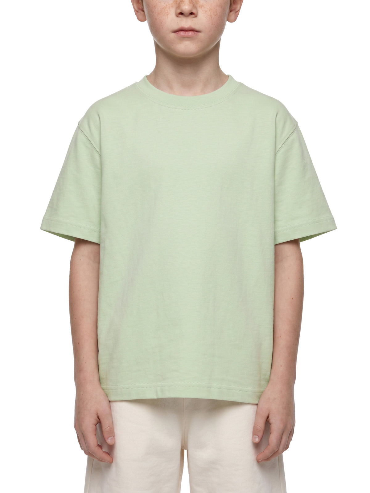 Kids' Solid Crewneck T-Shirt
