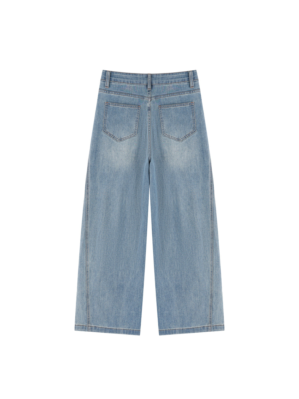 Women’s Vintage Wash High Rise Wide Leg Jeans