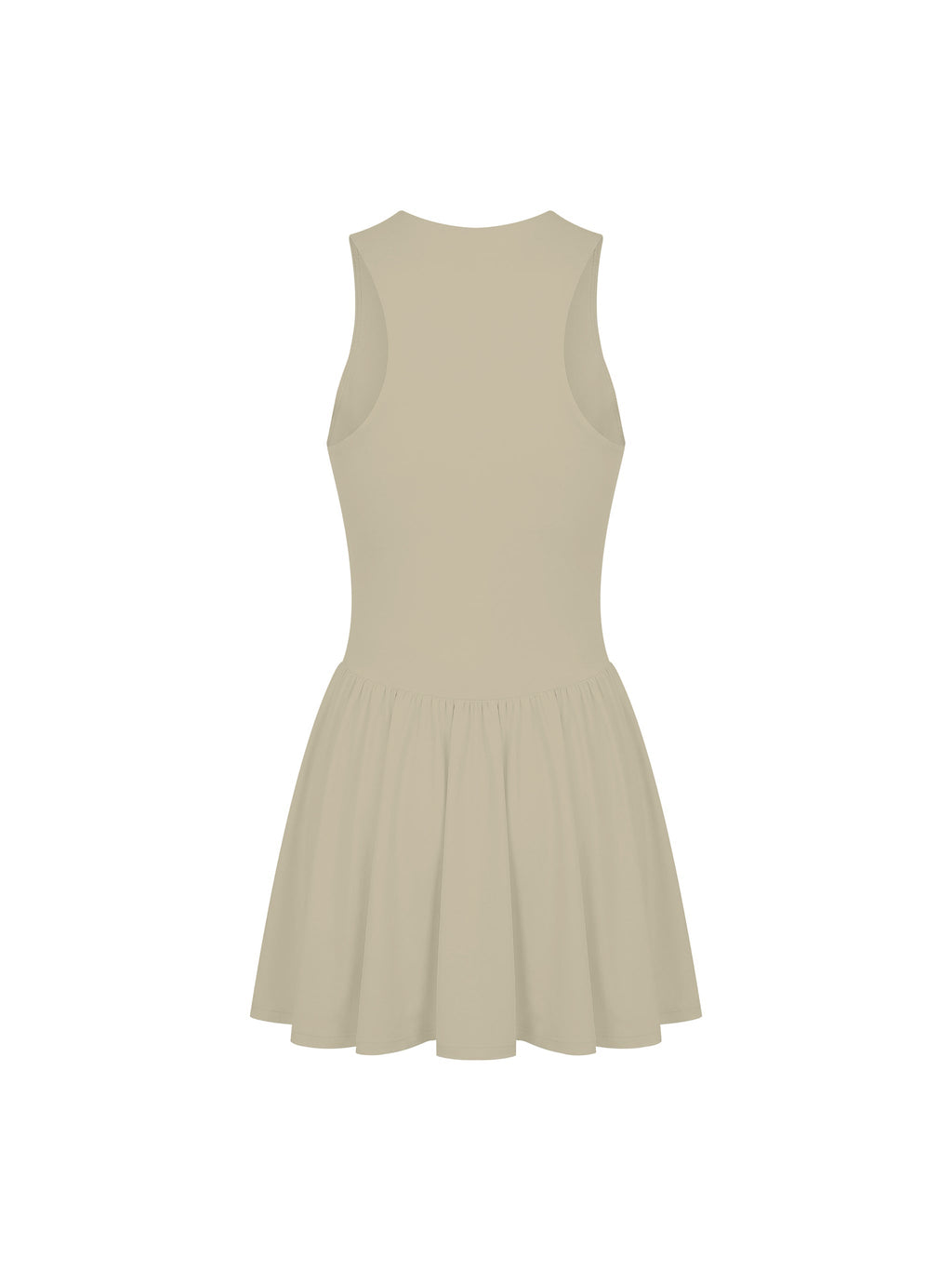 Women’s Ruched Sleeveless Full-Zip Dress
