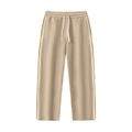 Contrast Side-Stripe Straight-Leg Pants V2