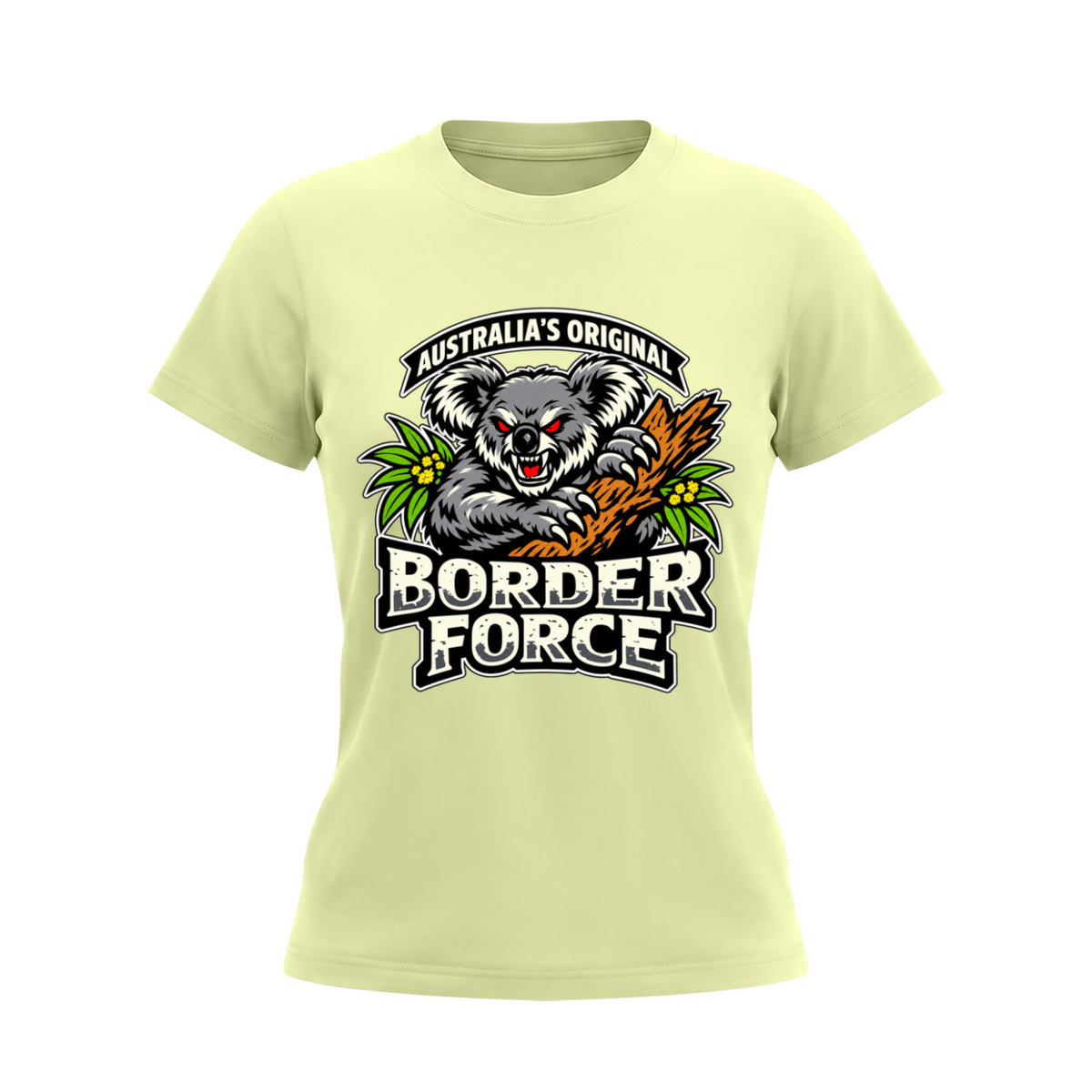 Drop Bear Women's Slim Fit Crewneck T-Shirt