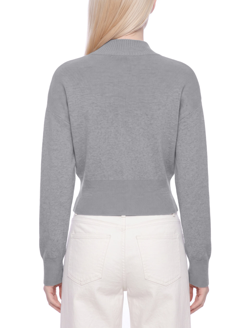 Women’s Mock Neck Zip Up Cardigan