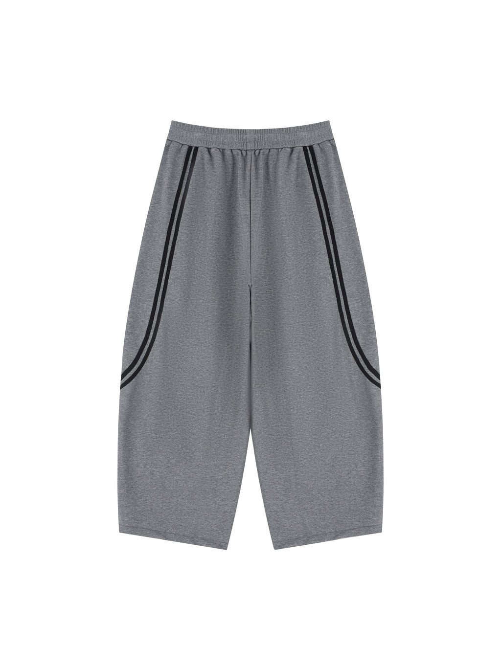 Unisex Wide Leg Piping Sweatpants
