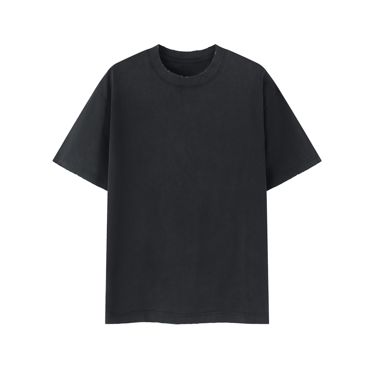 Off Script Gothic Skull Vintage Wash Distressed T-Shirt