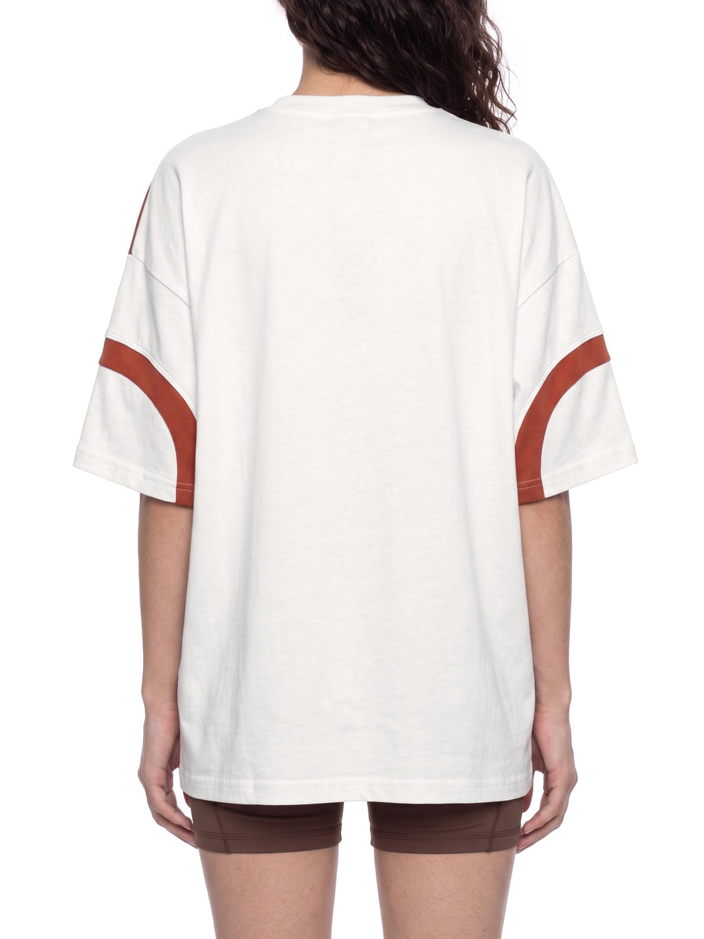 Unisex Colour Block V-Neck T-Shirt
