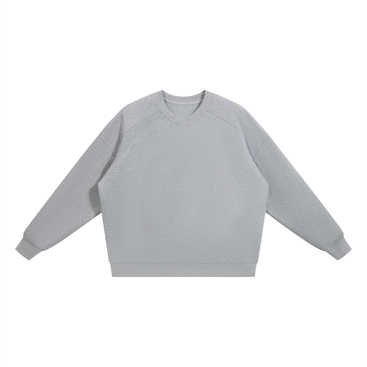 Unisex Oversized V-Neck Sweatshirt