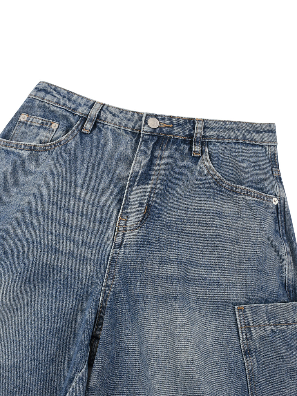 Women's Vintage Wash Barrel Leg Jeans