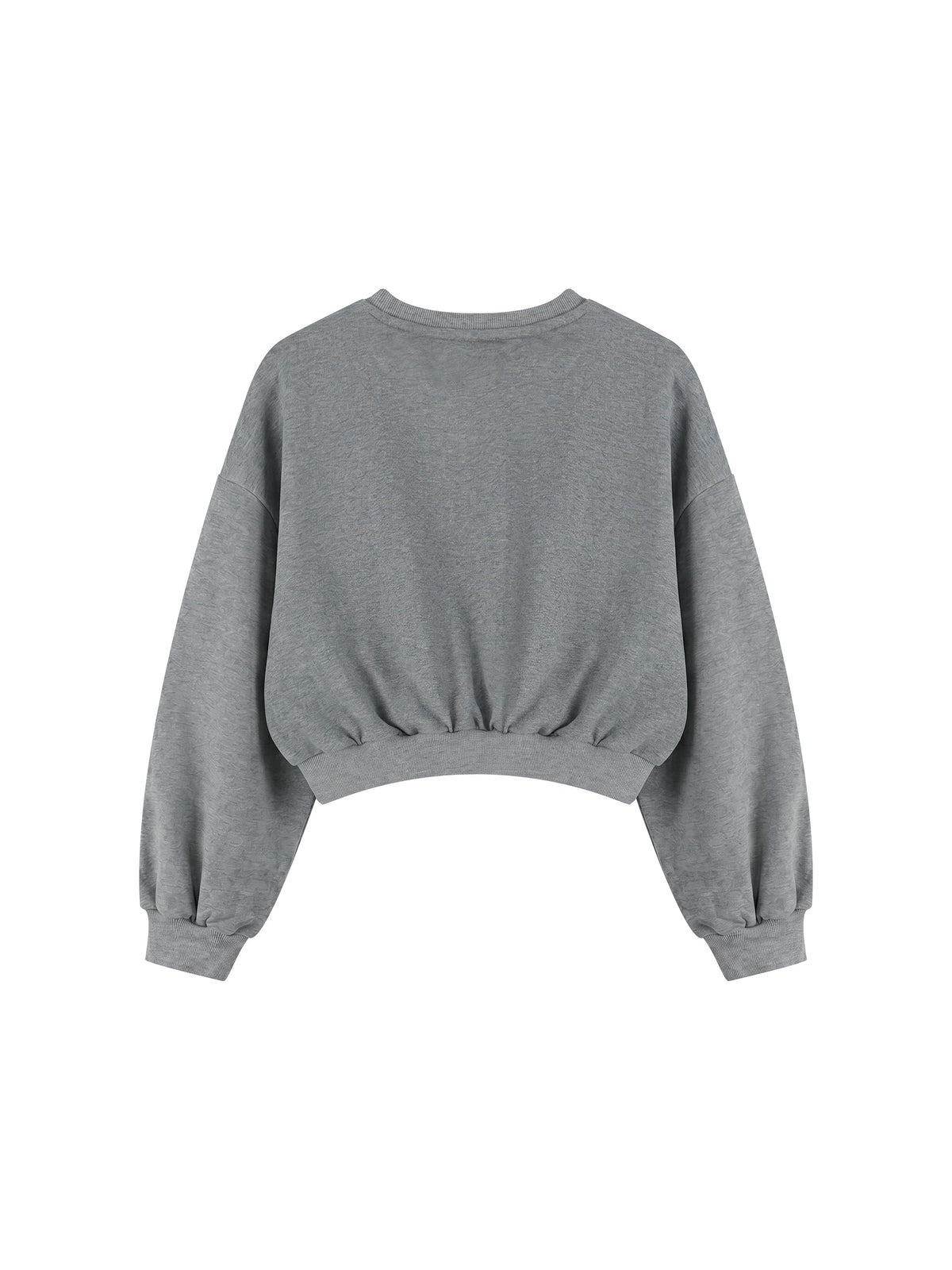 Women's Boxy Cropped Crewneck Sweatshirt