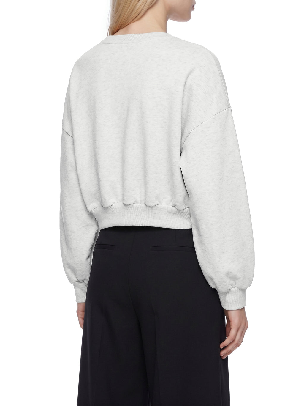 Women's Boxy Cropped Crewneck Sweatshirt