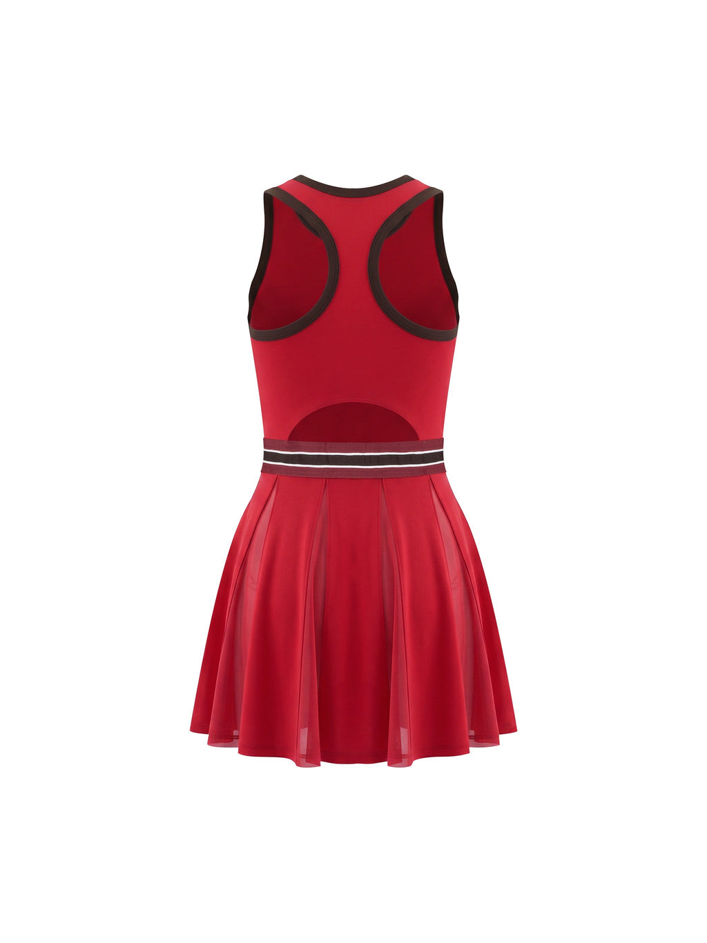 Women’s Color Block A-Line Sleeveless Dress