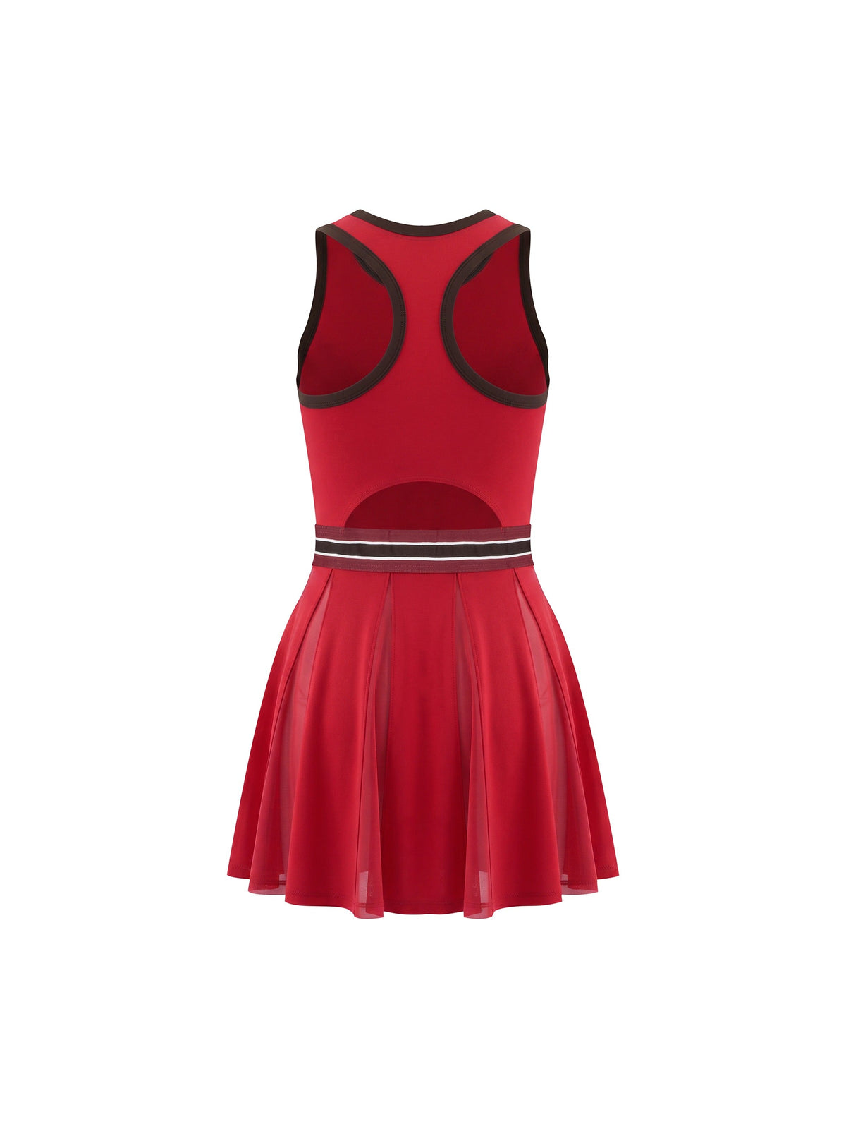 Women’s Color Block A-Line Sleeveless Dress