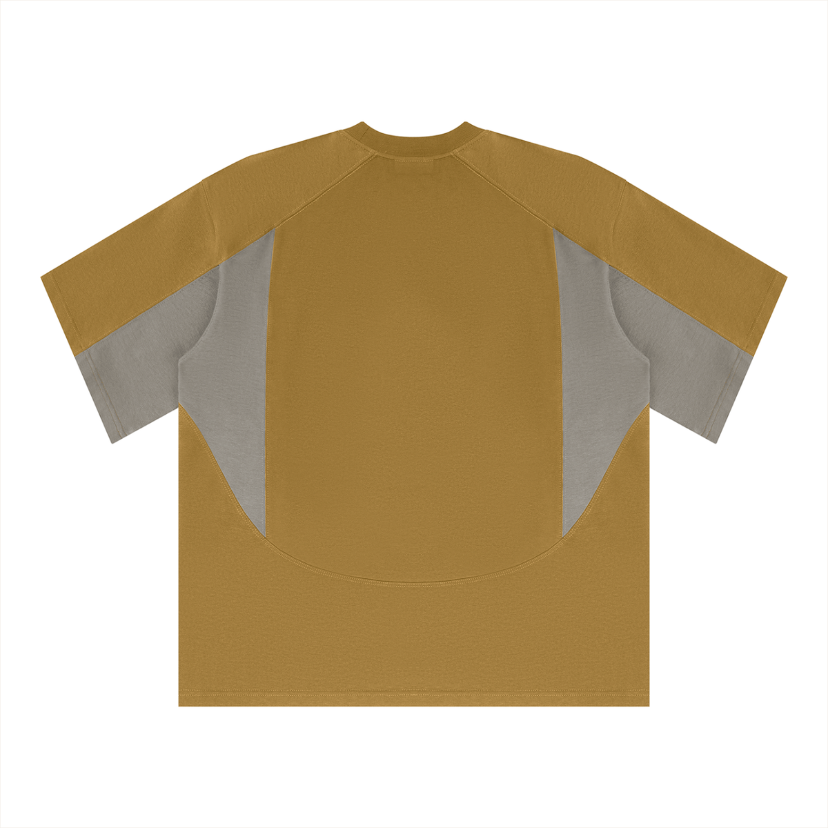 Unisex Color Block Paneling T-Shirt