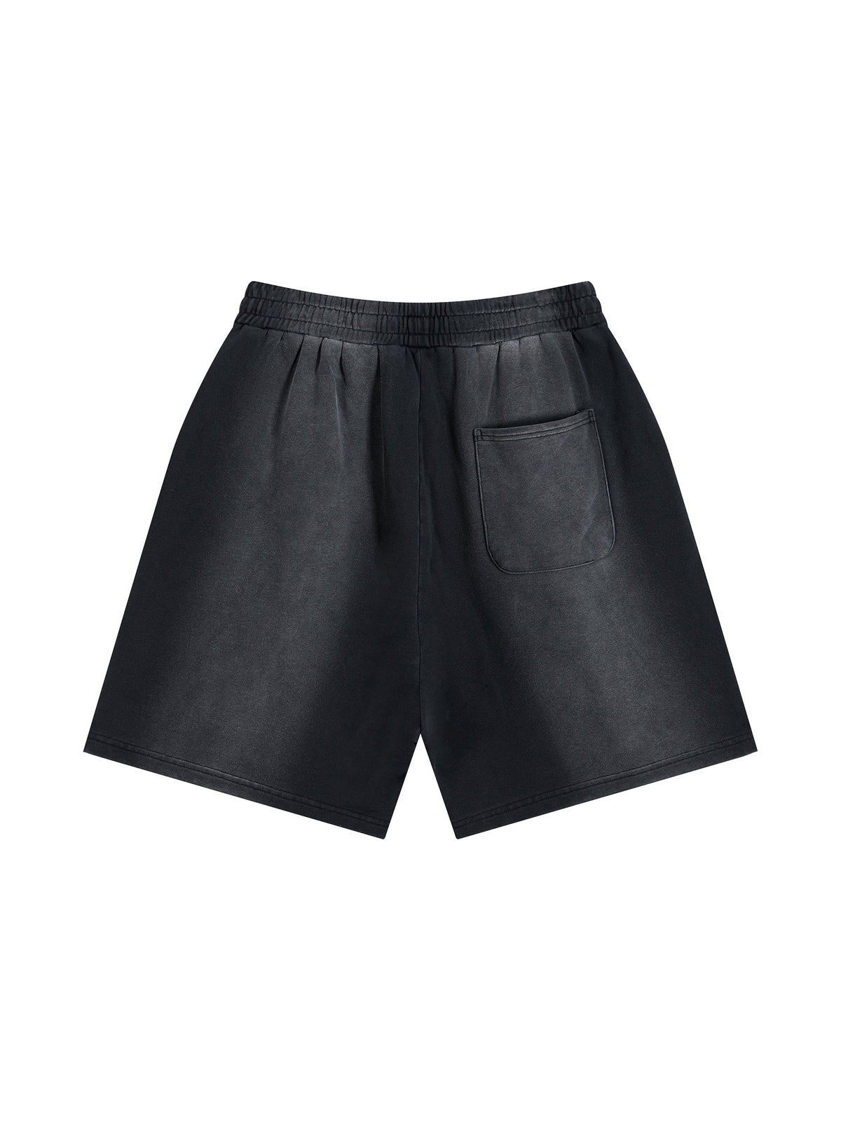 Sun-Faded Distressed Shorts