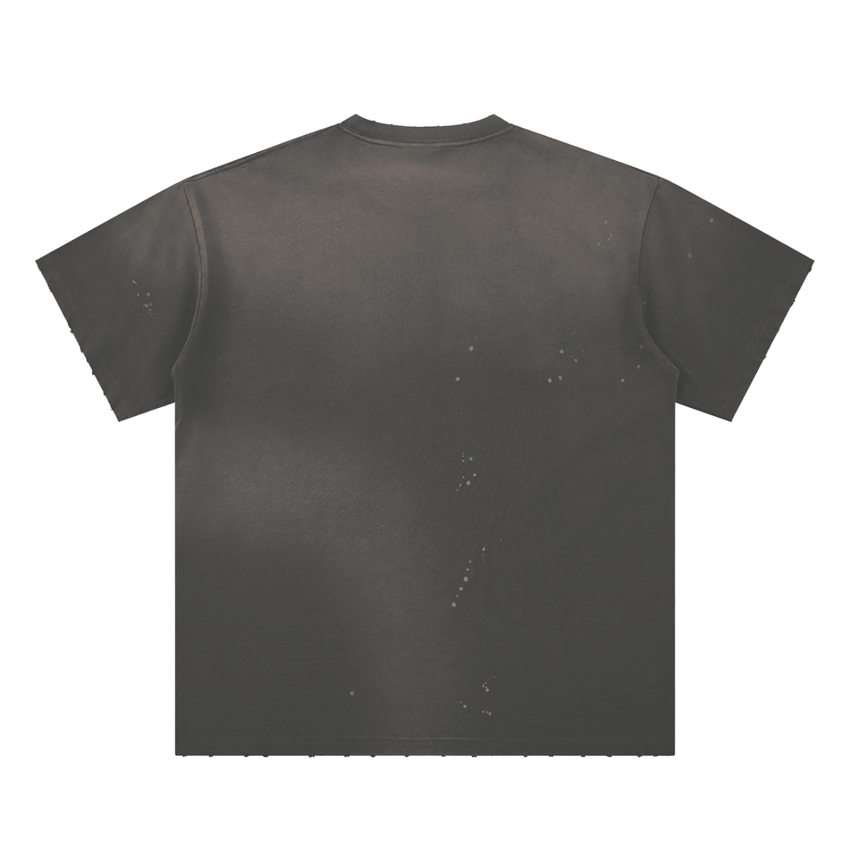 Hand-Frayed Sunfade Paint Splatter T-Shirt gallery view