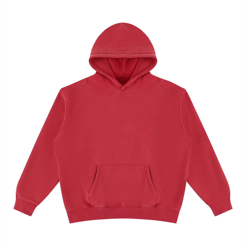 Unisex Vintage Wash Fleece Hoodie