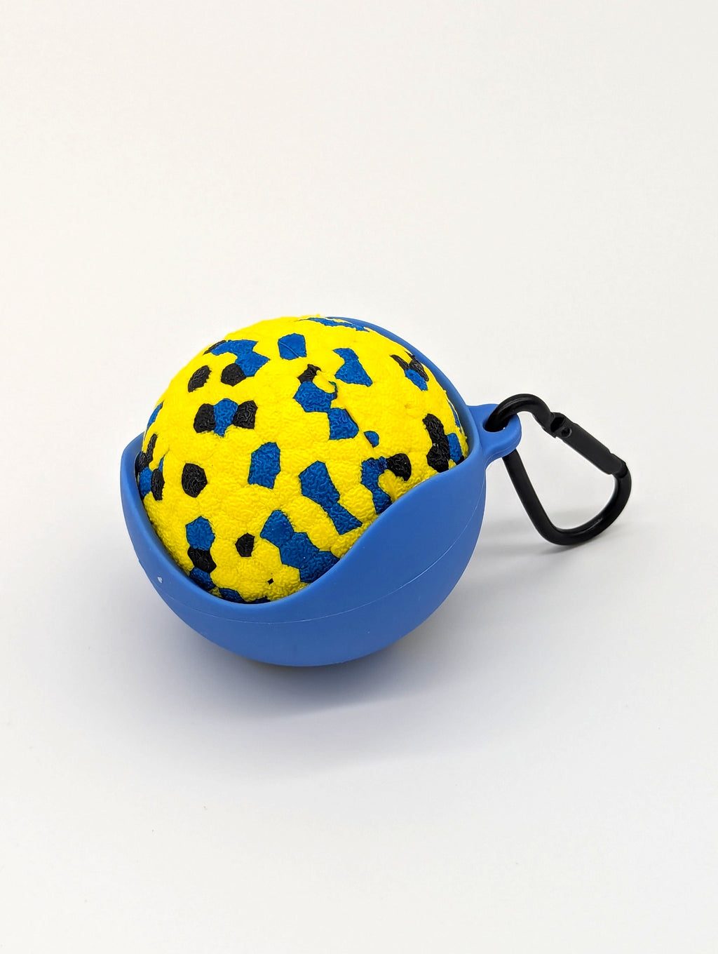 Silicone PouncePup Ball Holder for Leash or Bag