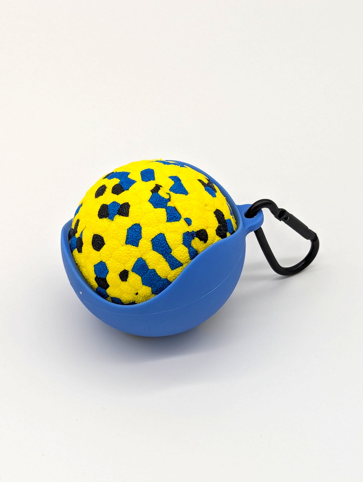 Silicone PouncePup Ball Holder for Leash or Bag