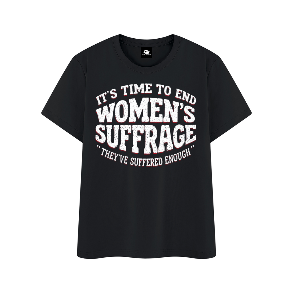 Unisex Regular Fit Crewneck T-Shirt – Black front 3D mockup