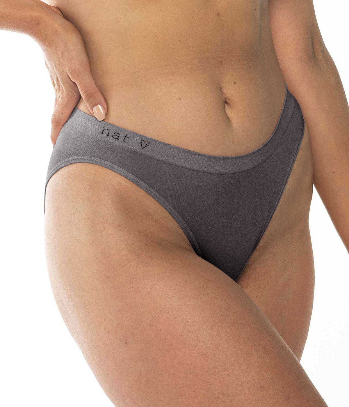 Callie Modal Bikini Brief Underwear - Slate