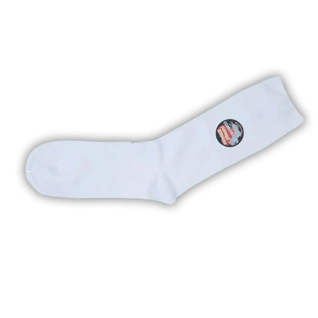 1 Pair Premium Loose Top Socks Cotton Crew Non-Binding Comfort Men Women