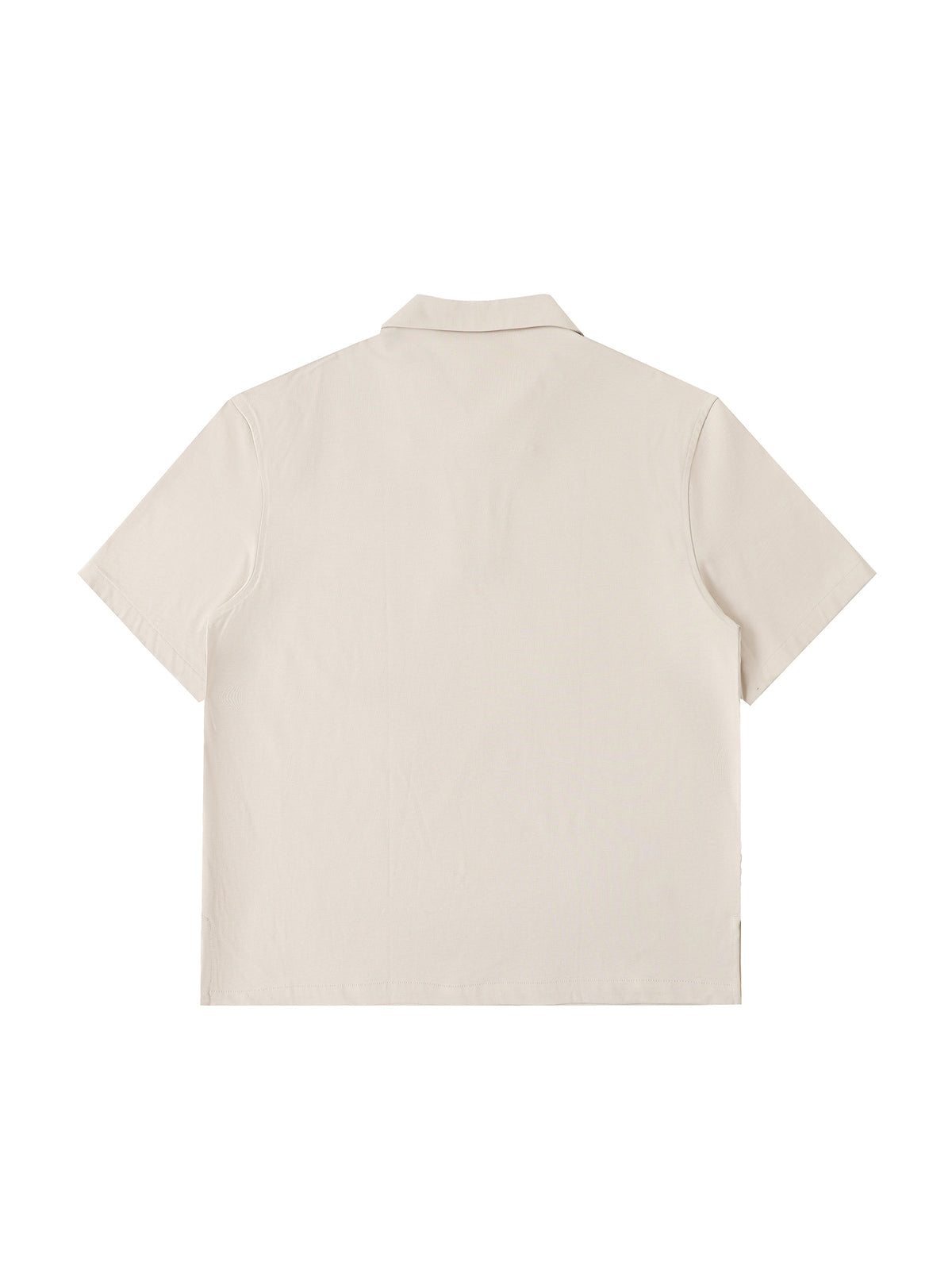 Half-Zip Cotton Polo Shirt gallery view