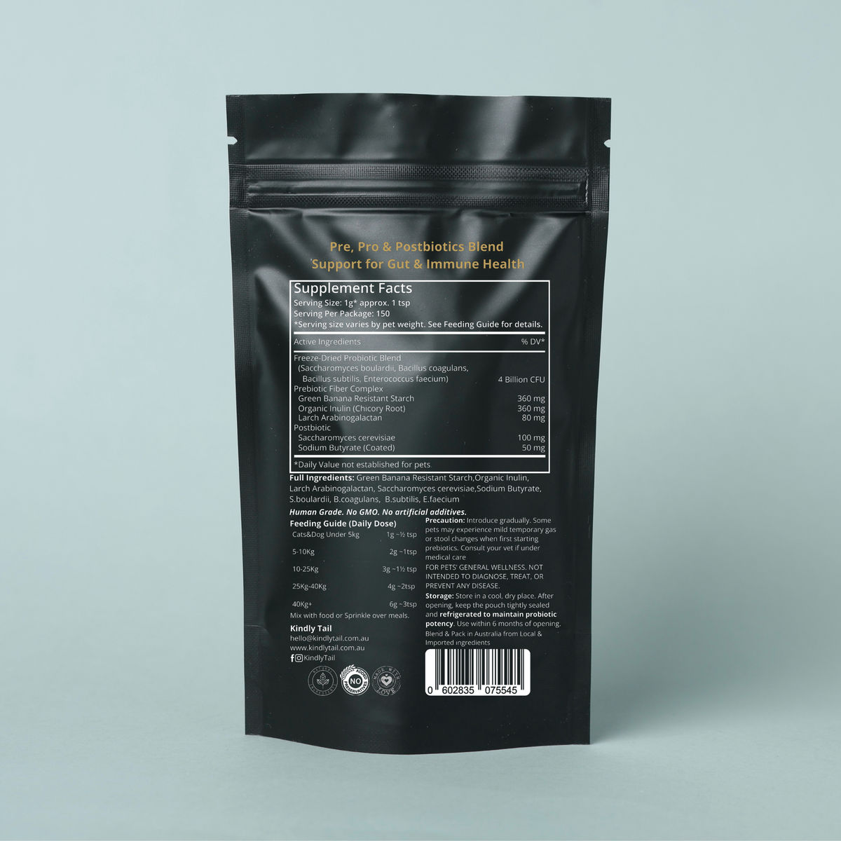 Synbiotic 3.0 Pre + Pro + Postbiotic Support for Dogs & Cats