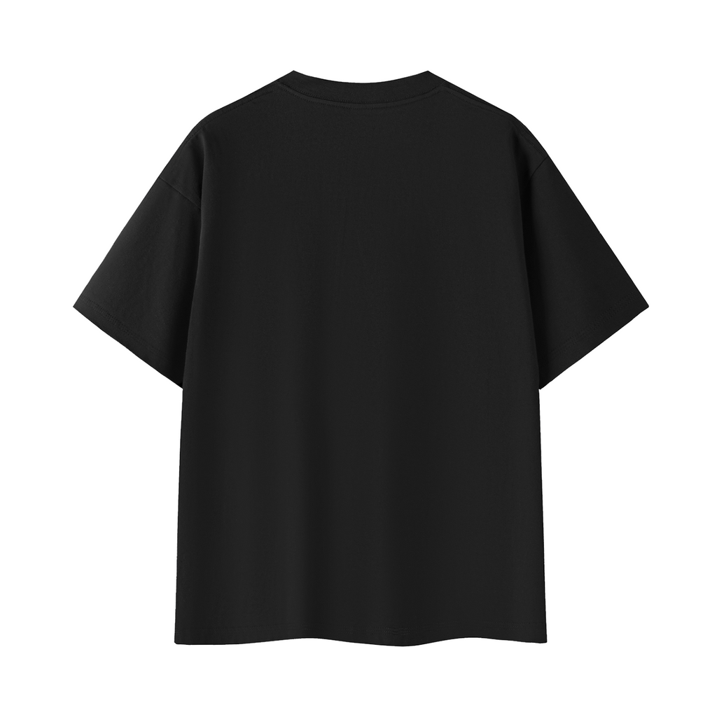 Black Back in My Day Australian Quote T-Shirt 3D back mockup