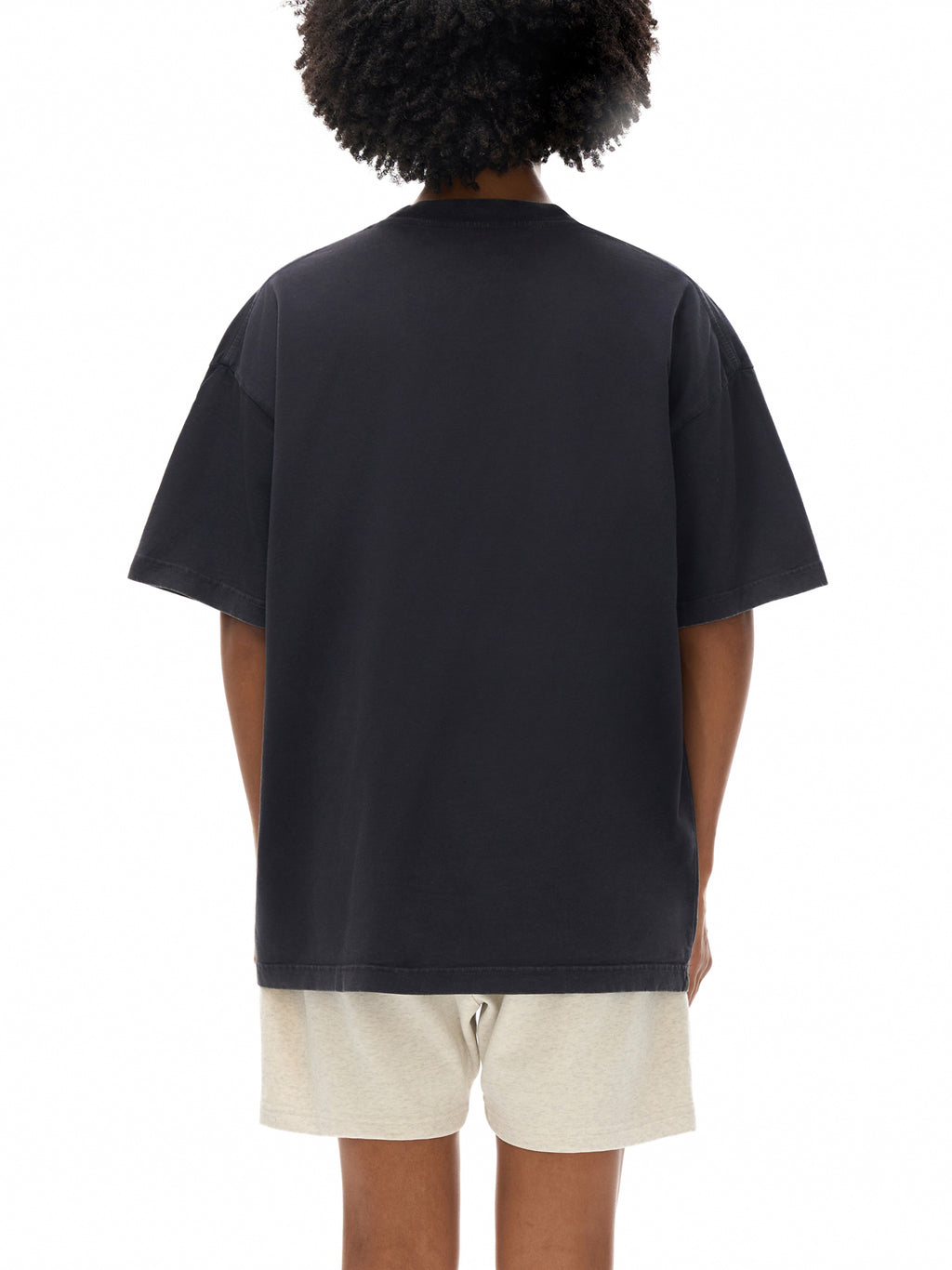 Reverse Dyed Loose Cotton T-Shirt gallery image 10