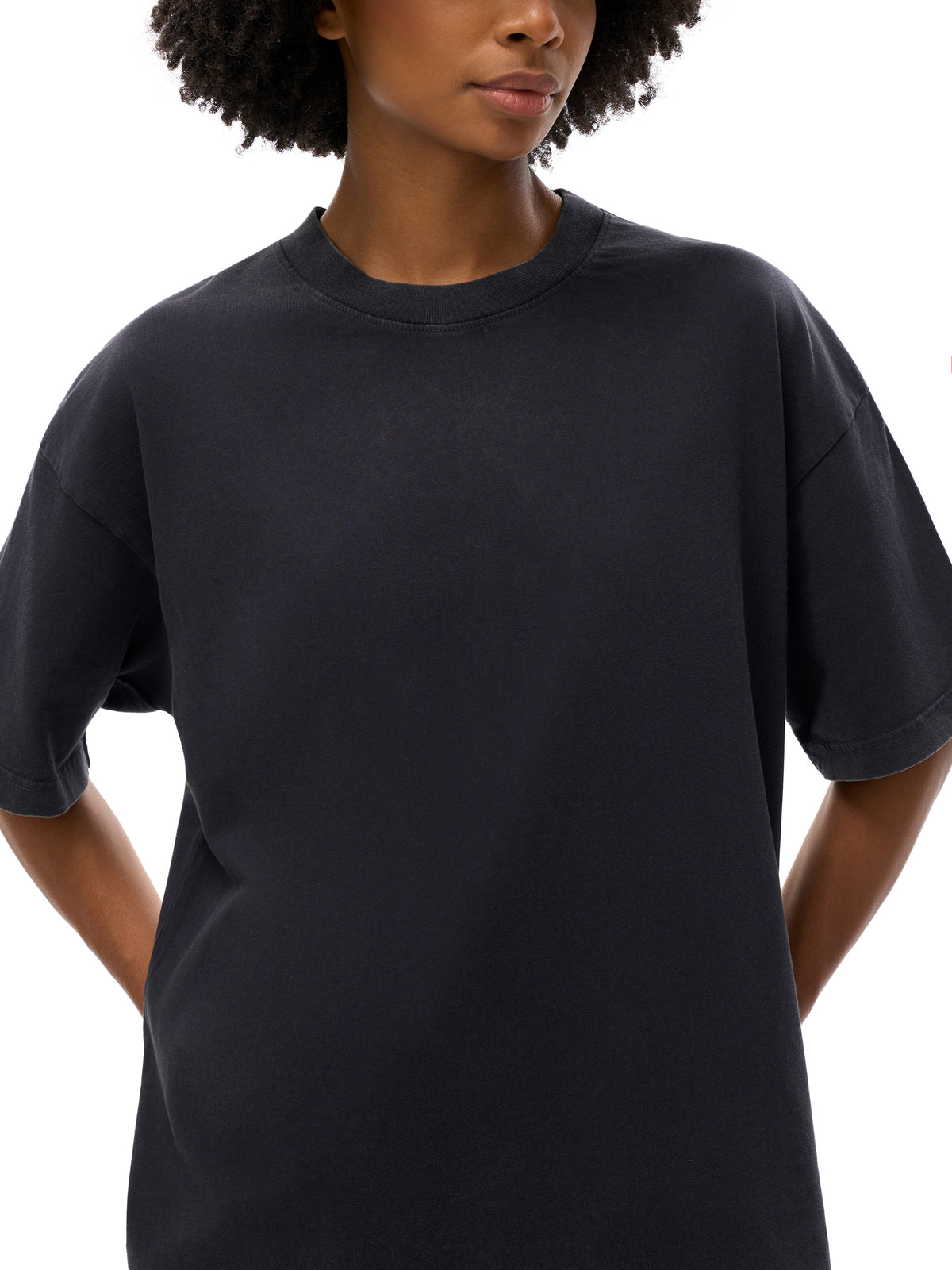 Reverse Dyed Loose Cotton T-Shirt gallery image 12