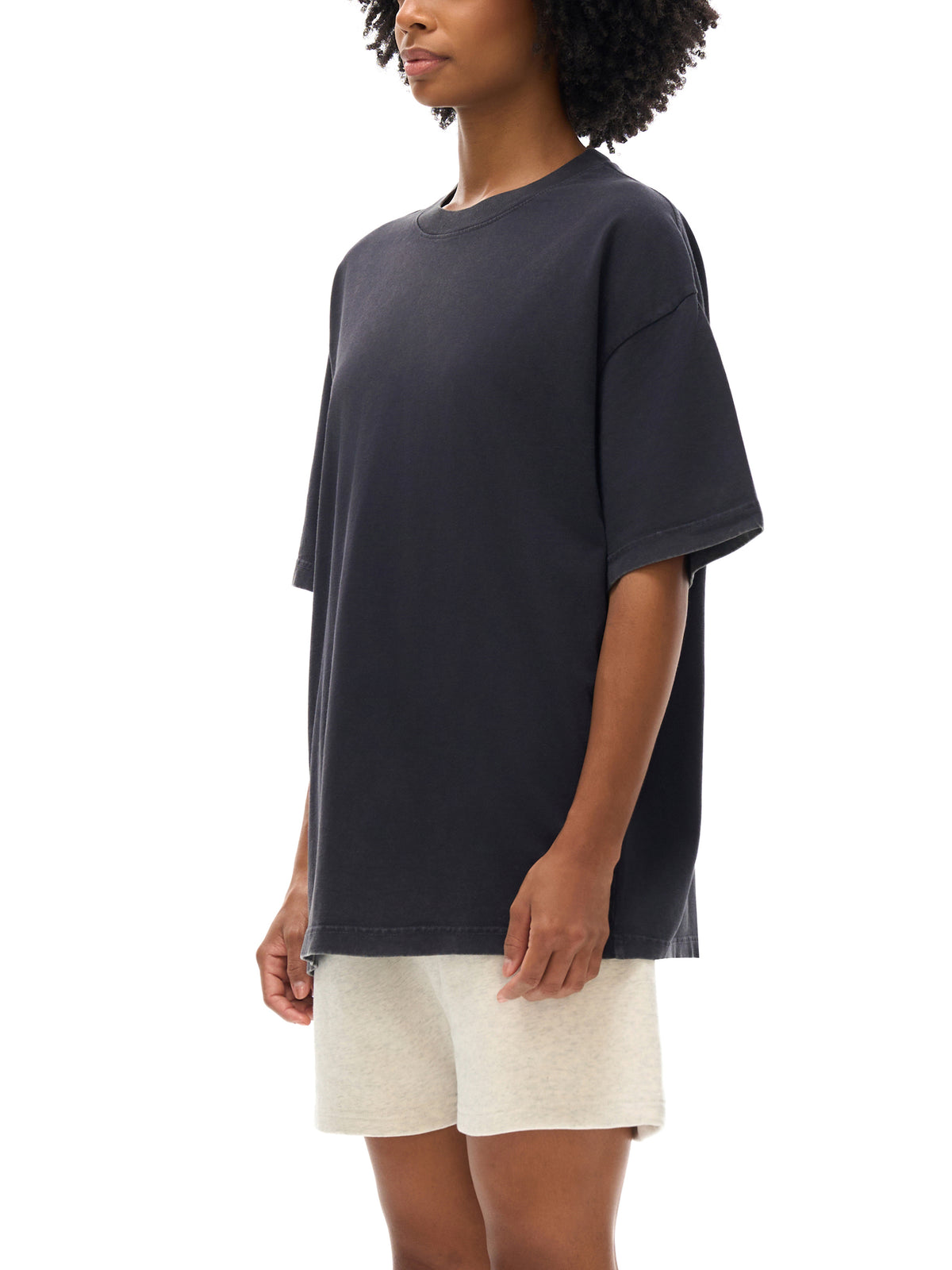 Reverse Dyed Loose Cotton T-Shirt gallery image 9