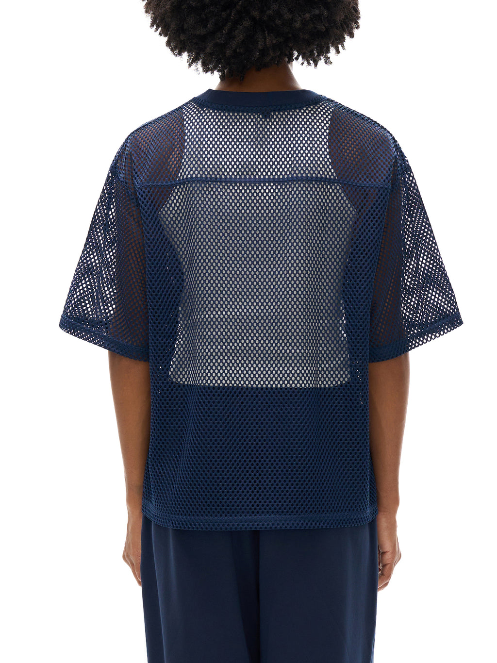 See-through Boxy Net T-Shirt gallery image 10