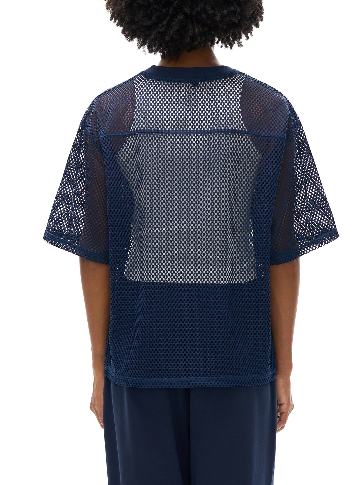 See-through Boxy Net T-Shirt gallery image 10
