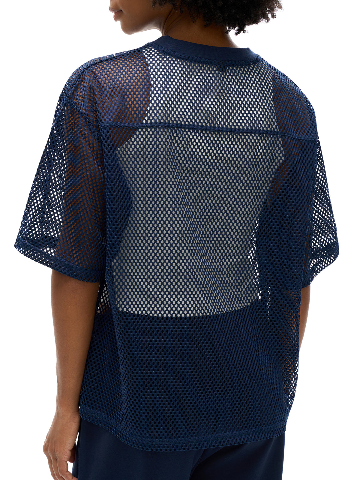 See-through Boxy Net T-Shirt gallery image 11