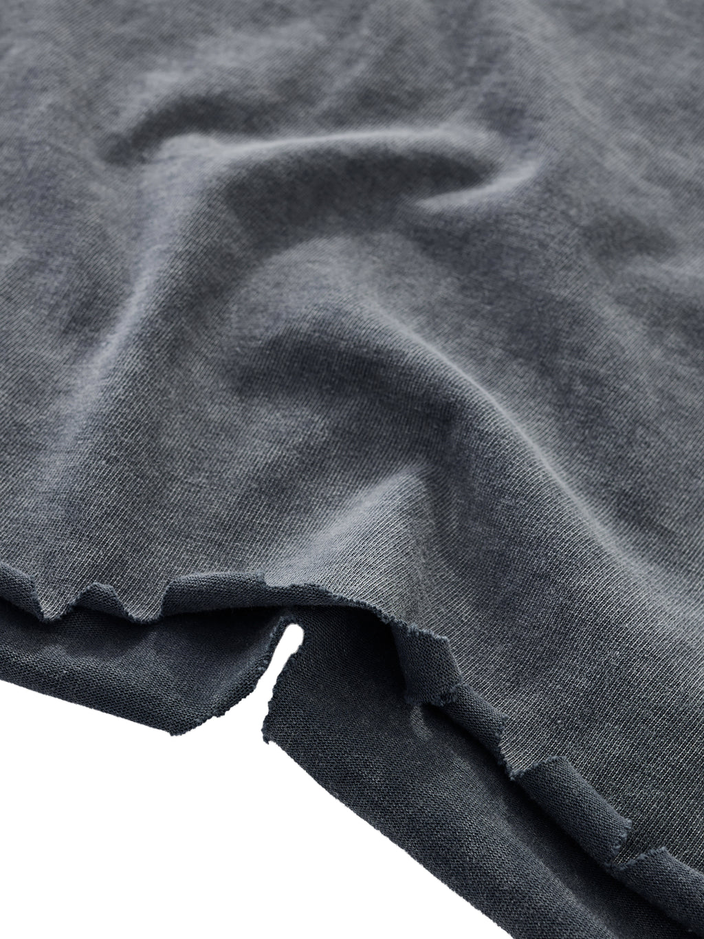 Snow Wash Raw-Hem Boxy T-shirt source image 14