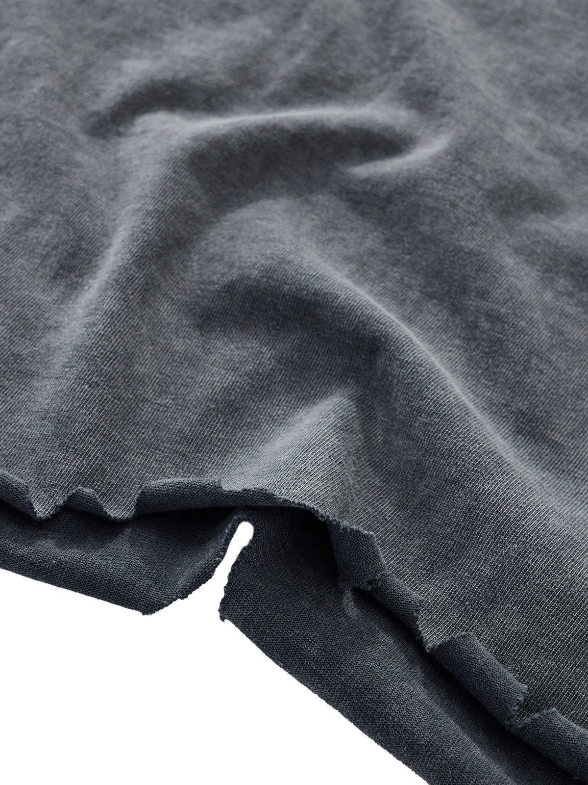 Snow Wash Raw-Hem Boxy T-shirt source image 14