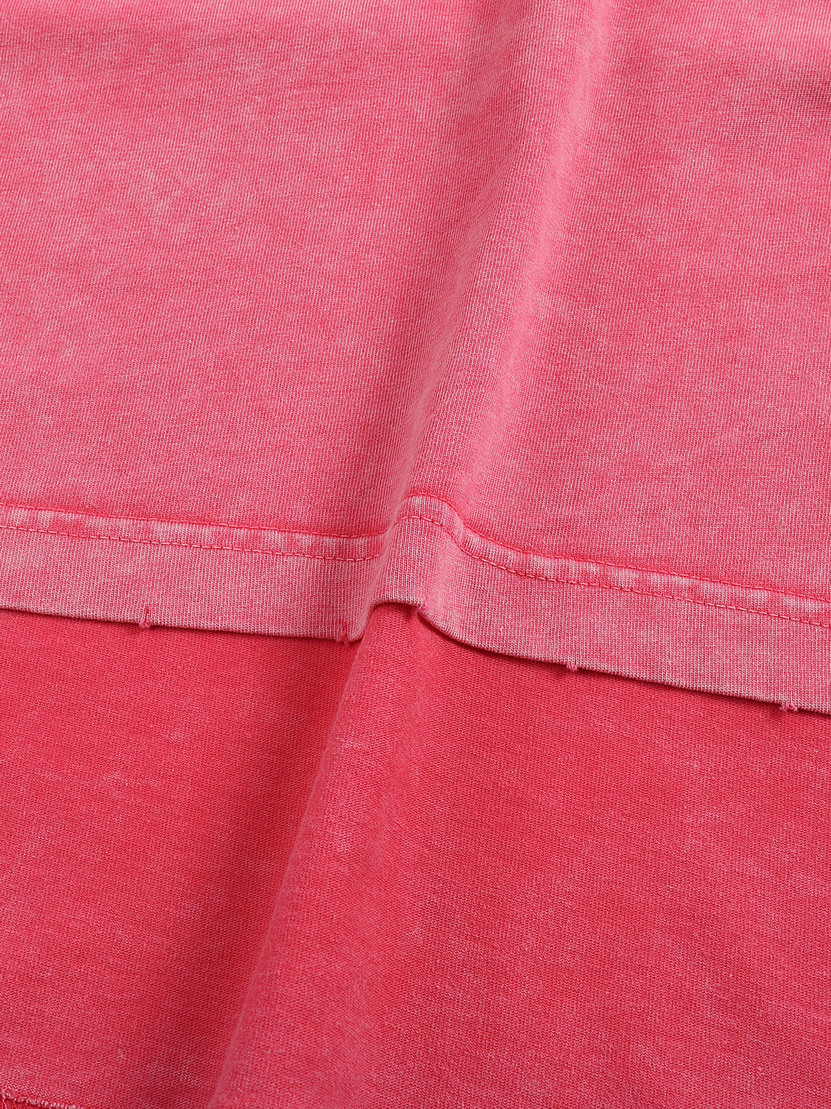 Snow Washed Frayed Edge T-Shirt source image 17