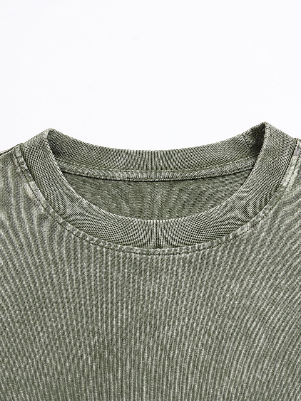 Snow Washed Heavyweight Oversize T-Shirt source image 13